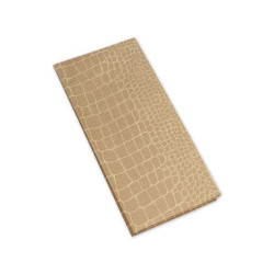 Croko Natural (beige) Tovagliolo 40x44 piega verticale