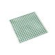Vichy Due Veli Cellulosa Verde scuro Tovagliolo 33x33-1200 pz