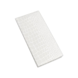 Croko Bianco Tovagliolo 40x44 piega verticale