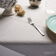 GESS PERLA Tovaglia 100x100 ( grigio chiaro ) GESS PERLA Tovaglia 100x100 ( grigio chiaro )
