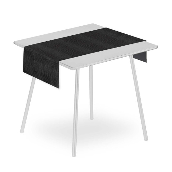 Croko Ardesia Runner 120x48 ( grigio scuro, antracite )