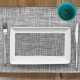 GALA GRIGIO Tovagliolo 40x44 piega verticale GALA GRIGIO Tovagliolo 40x44 piega verticale