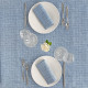 GRETA Blue Tovaglia 100x100 GRETA Blue Tovaglia 100x100