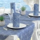 HUGO Blue Tovaglia 100x100 HUGO Blue Tovaglia 100x100