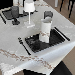 MAREE Moka Tovaglia 100x100 MAREE Moka Tovaglia 100x100