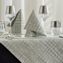 NORA Antracite Tovaglia 100x100 da 100 pz ( grigio scuro ) NORA Antracite Tovaglia 100x100 da 100 pz ( grigio scuro )