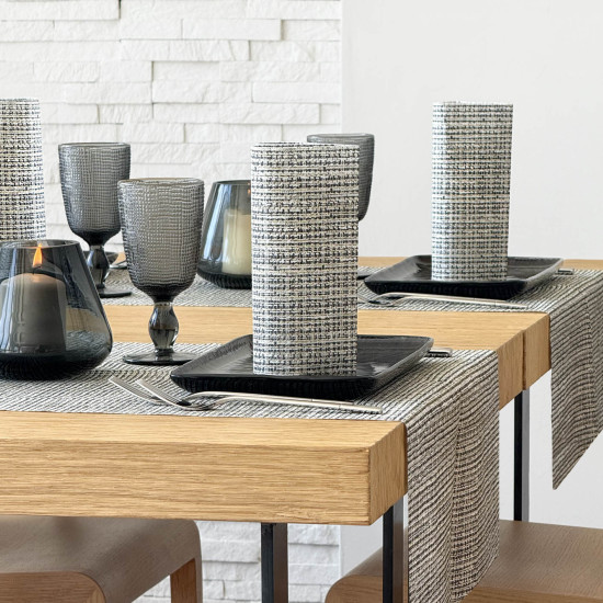 NORA Antracite ( grigio scuro ) Tovagliolo 40x40 da 800 pz