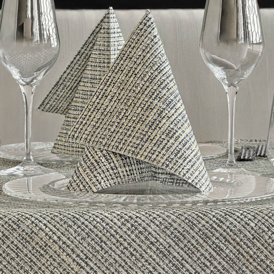 NORA Antracite ( grigio scuro ) Tovagliolo 40x40 da 800 pz