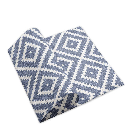 PACO Blue 4 Veli Cellulosa Touch Goffrata Tovagliolo 40x40