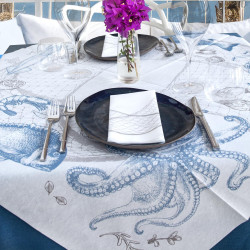 PESCATORA Tovaglia 100x100 PESCATORA Tovaglia 100x100
