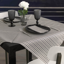 RIVA Ardesia Tovaglia 100x100 (grigio antracite) RIVA Ardesia Tovaglia 100x100 (grigio antracite)