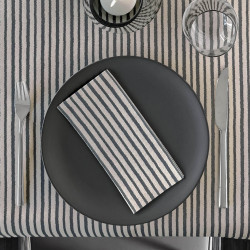 RIVA Ardesia Tovagliolo 40x44 piega verticale (grigio antracite) RIVA Ardesia Tovagliolo 40x44 piega verticale (grigio antracite)