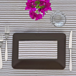 RIVA Terra Tovagliolo 40x44 piega verticale RIVA Terra Tovagliolo 40x44 piega verticale