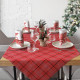 KILT ROSSO Tovaglia 100x100 KILT ROSSO Tovaglia 100x100
