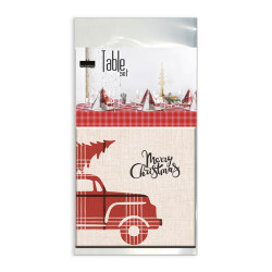 KILT ROSSO TABLE SET PARTY