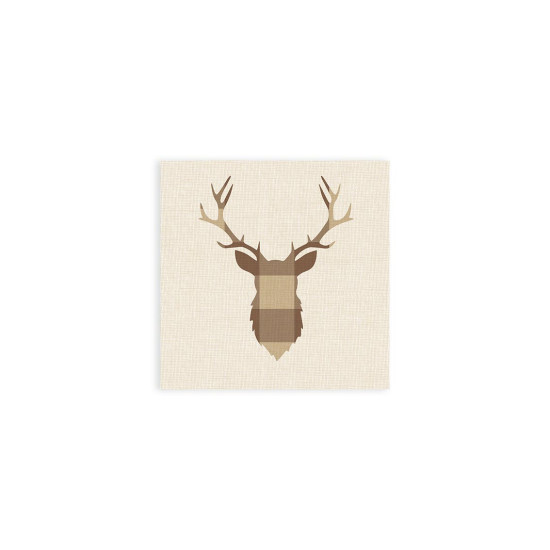 Rifugio Natural due veli Touch Tovagliolo 40x40