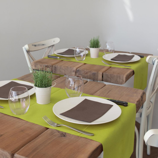 Tinta Unita Olio Runner 120x40 ( verde lime )