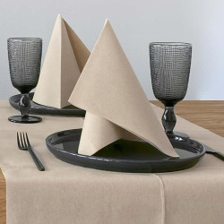 Tinta Unita Sabbia Tovagliolo 40x40