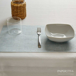 BRIGITTE CELESTE Tovaglietta Sottile 30x50 BRIGITTE CELESTE Tovaglietta Sottile 30x50