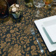 Victoria Nero Tovaglia 100 x 100 Victoria Nero Tovaglia 100 x 100