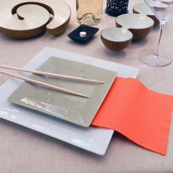 Due Veli Cellulosa Arancio Tovagliolo 33x33 Due Veli Cellulosa Arancio Tovagliolo 33x33