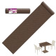 Tinta Unita Cacao Rotolo Roll Runner 40x120 Tinta Unita Cacao Rotolo Roll Runner 40x120