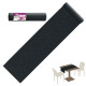 Tinta Unita Nero Rotolo Roll Runner 40x120 Tinta Unita Nero Rotolo Roll Runner 40x120