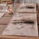 Contadino Nocciola Tovaglietta 30x50 Contadino Nocciola Tovaglietta 30x50