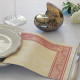 Greca Bordeaux Tovagliolo 40x40* Greca Bordeaux Tovagliolo 40x40*